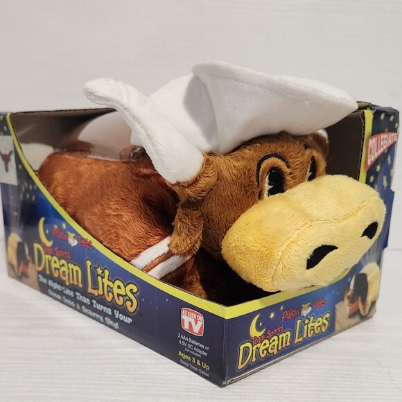 NIB University of Texas Longhorns Dream Lites Pillow Pet - Picture 1 of 9